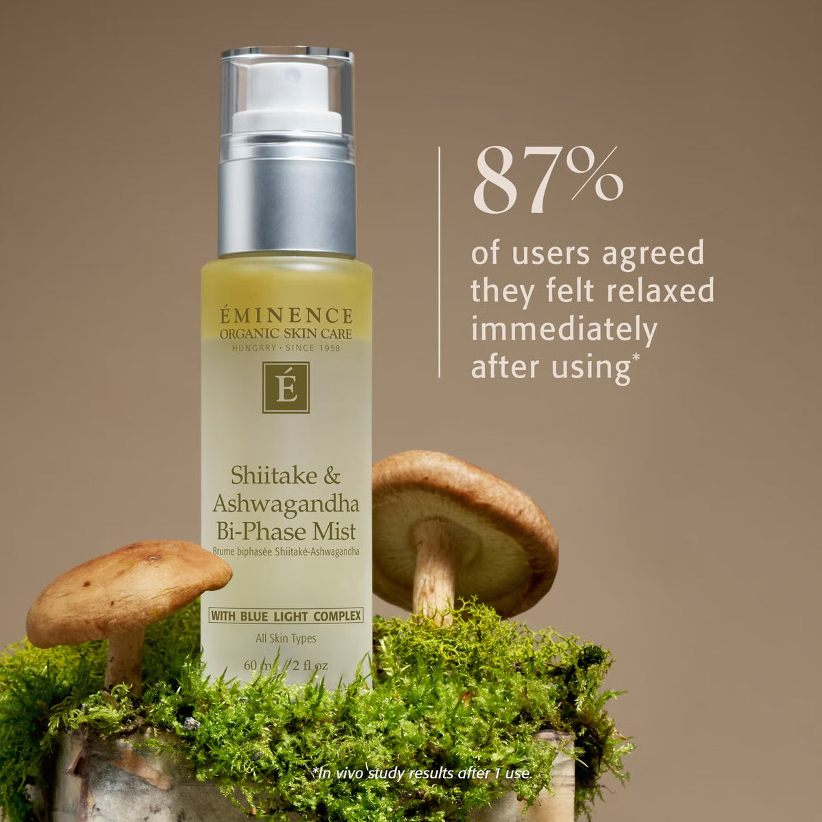 Eminence - Shiitake & Ashwagandha Bi-Phase Mist