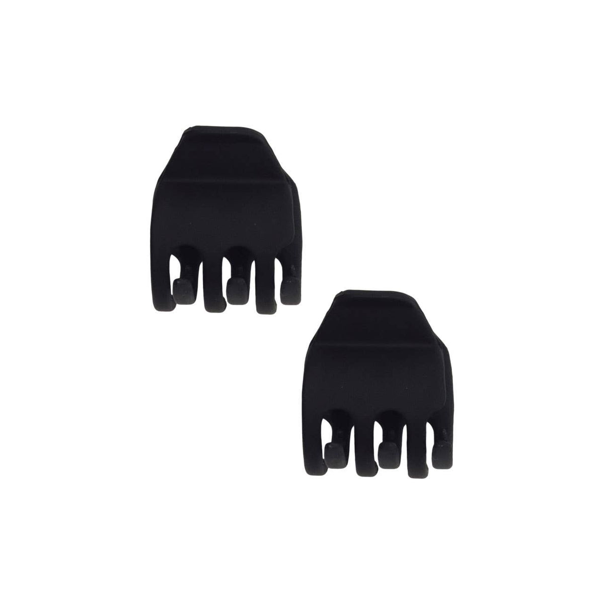 KITSCH - Eco-Friendly Medium Claw Clips 2pc set - Black