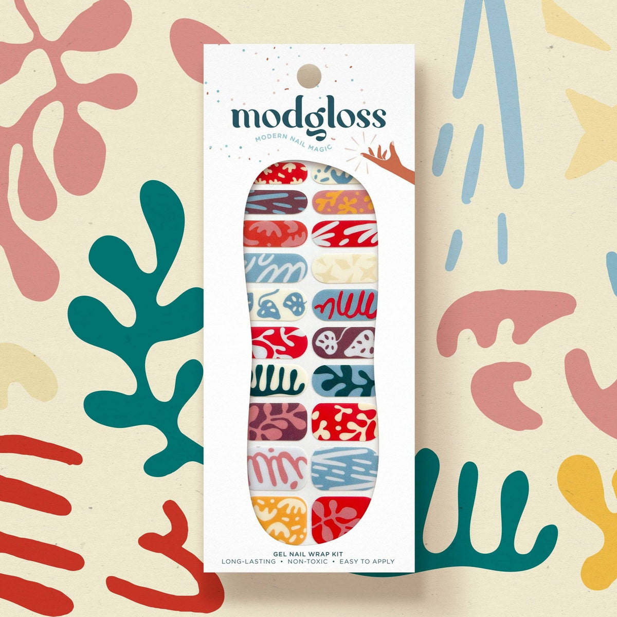 Modgloss - &#39;Gallery Gala&#39; Modern Art Nail Wrap Kit