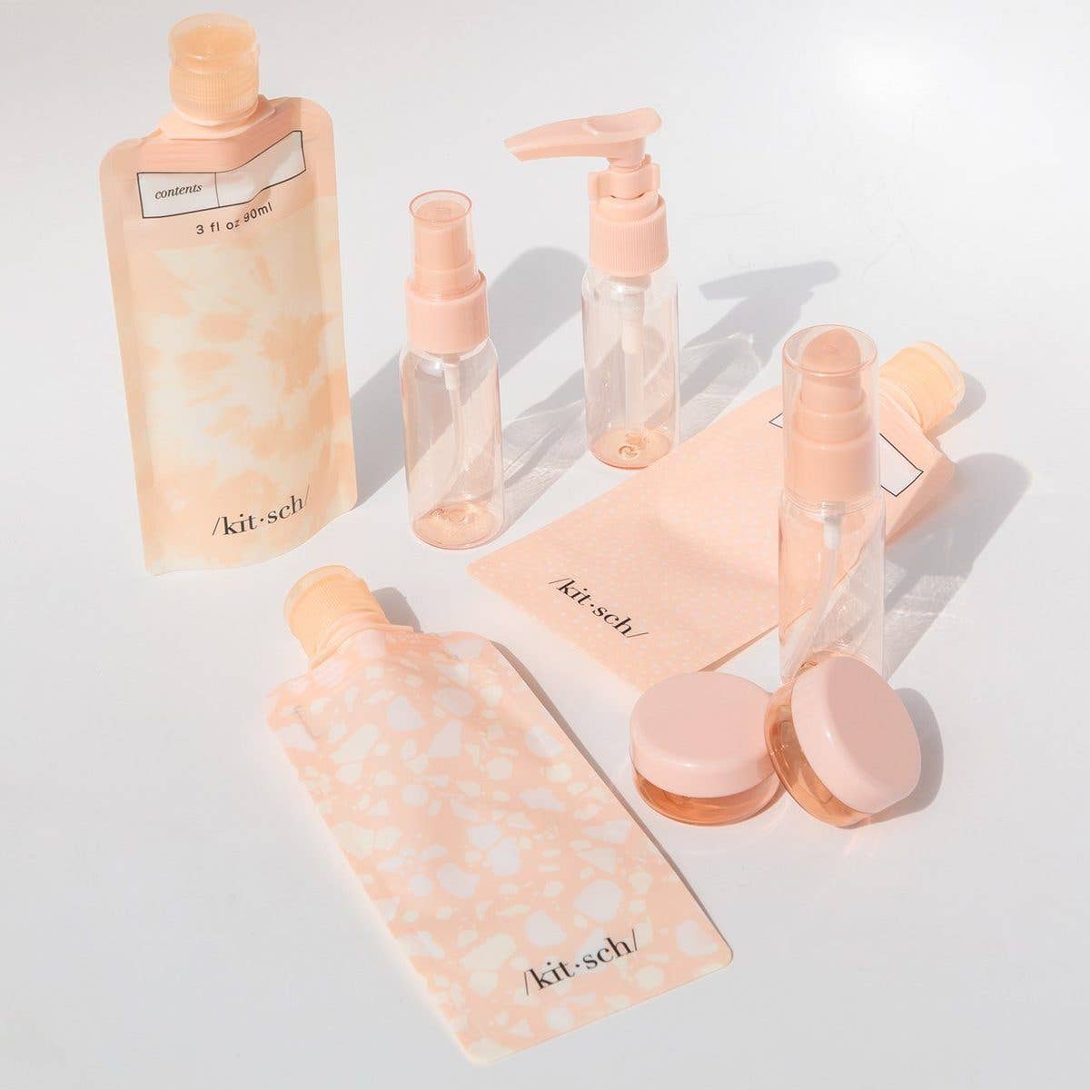 KITSCH - Refillable Ultimate Travel 11pc Set - Blush