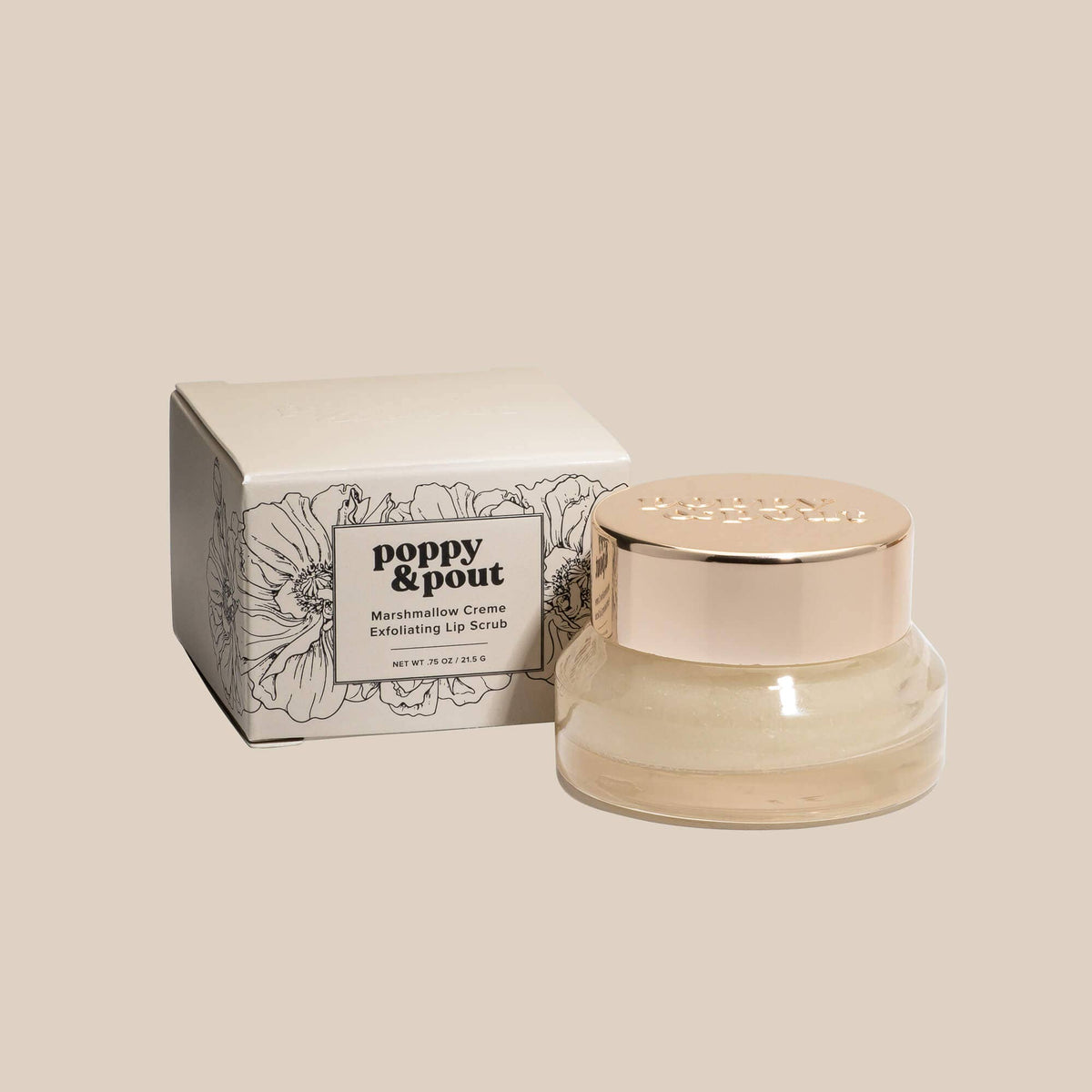 Poppy &amp; Pout - Marshmallow Creme Lip Scrub
