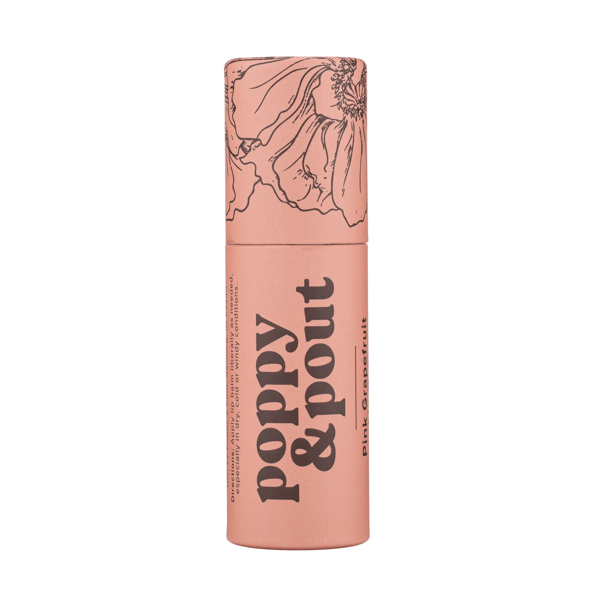 Poppy & Pout - Lip Balm - Pink Grapefruit