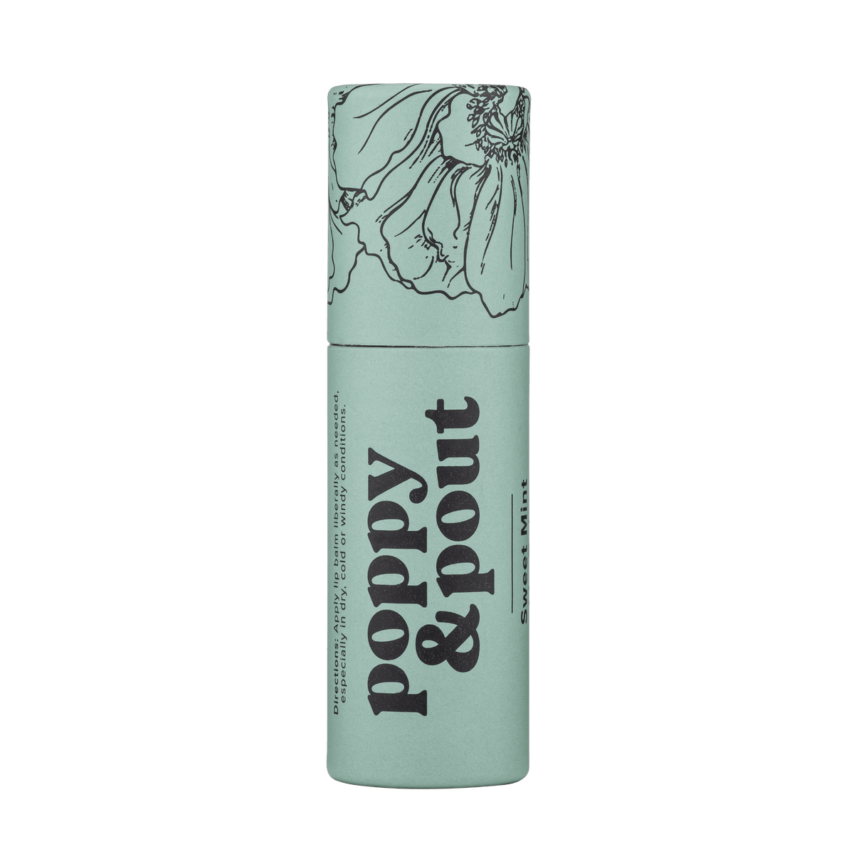 Poppy &amp; Pout - Lip Balm - Sweet Mint